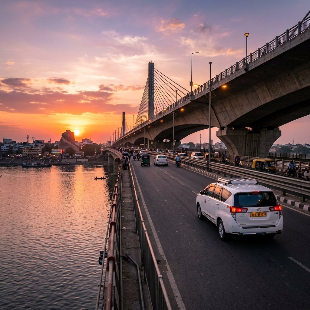 Muzaffarpur to Patna Airport & Marine Drive