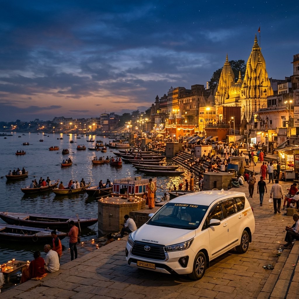 Muzaffarpur to Varanasi Kashi Vishwanath Taxi